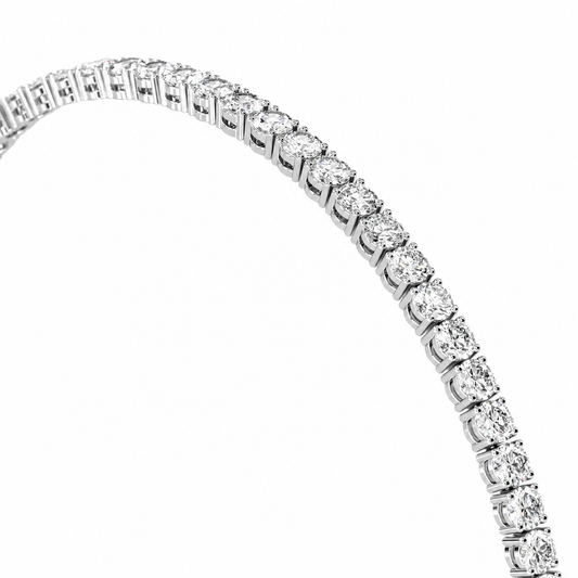 Classic Tennis Bracelet Round Cut Lab Grown Diamond ✧ 1-5 Carat