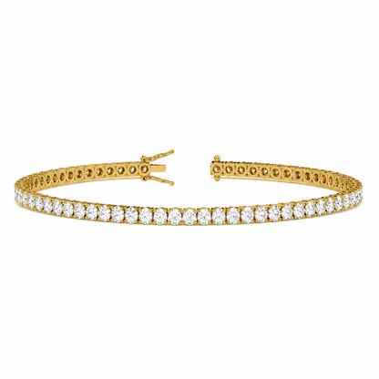 Classic Tennis Bracelet Oval Cut Lab Grown Diamond ✧ 3-5 Carat