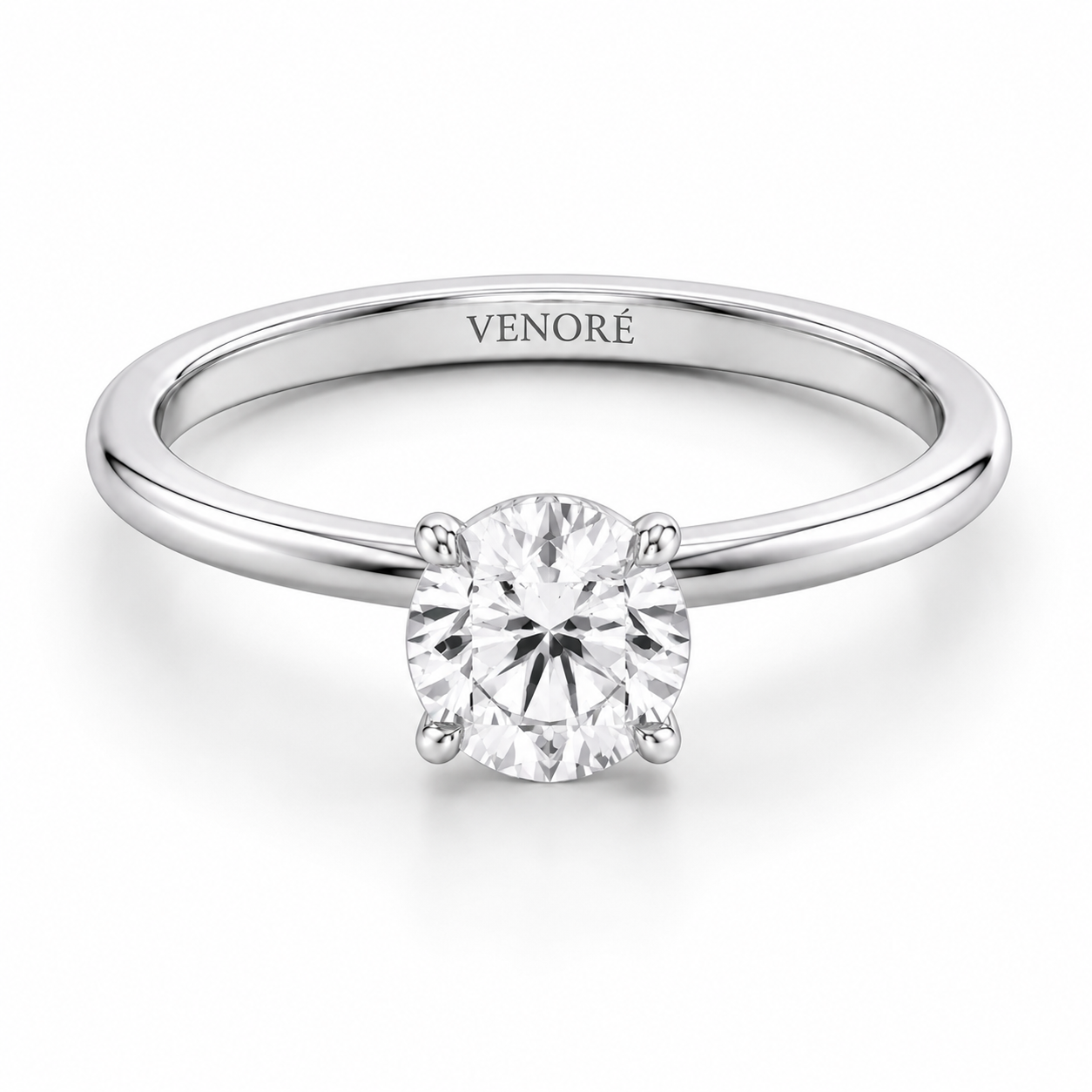 Round Cut Vield Halo Lab Grown Diamond Ring ✧ 1-4 Carat