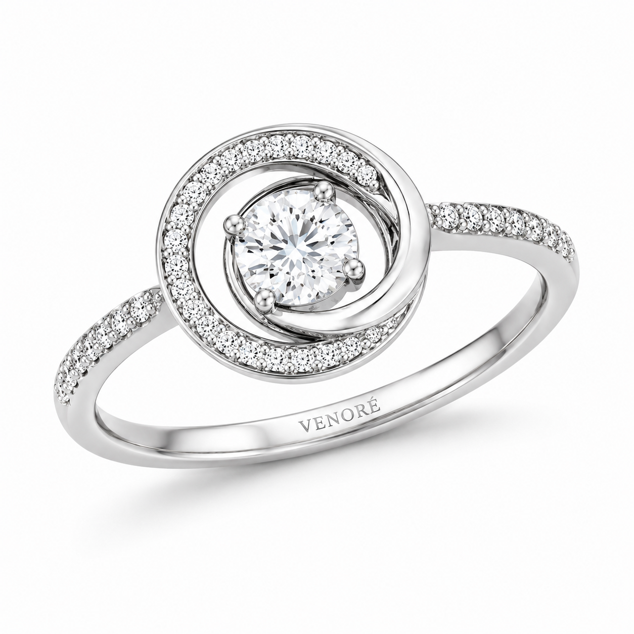 Venoré Privé - Round Cut Lab Grown Diamond Ring ✧ 1-4 Carat