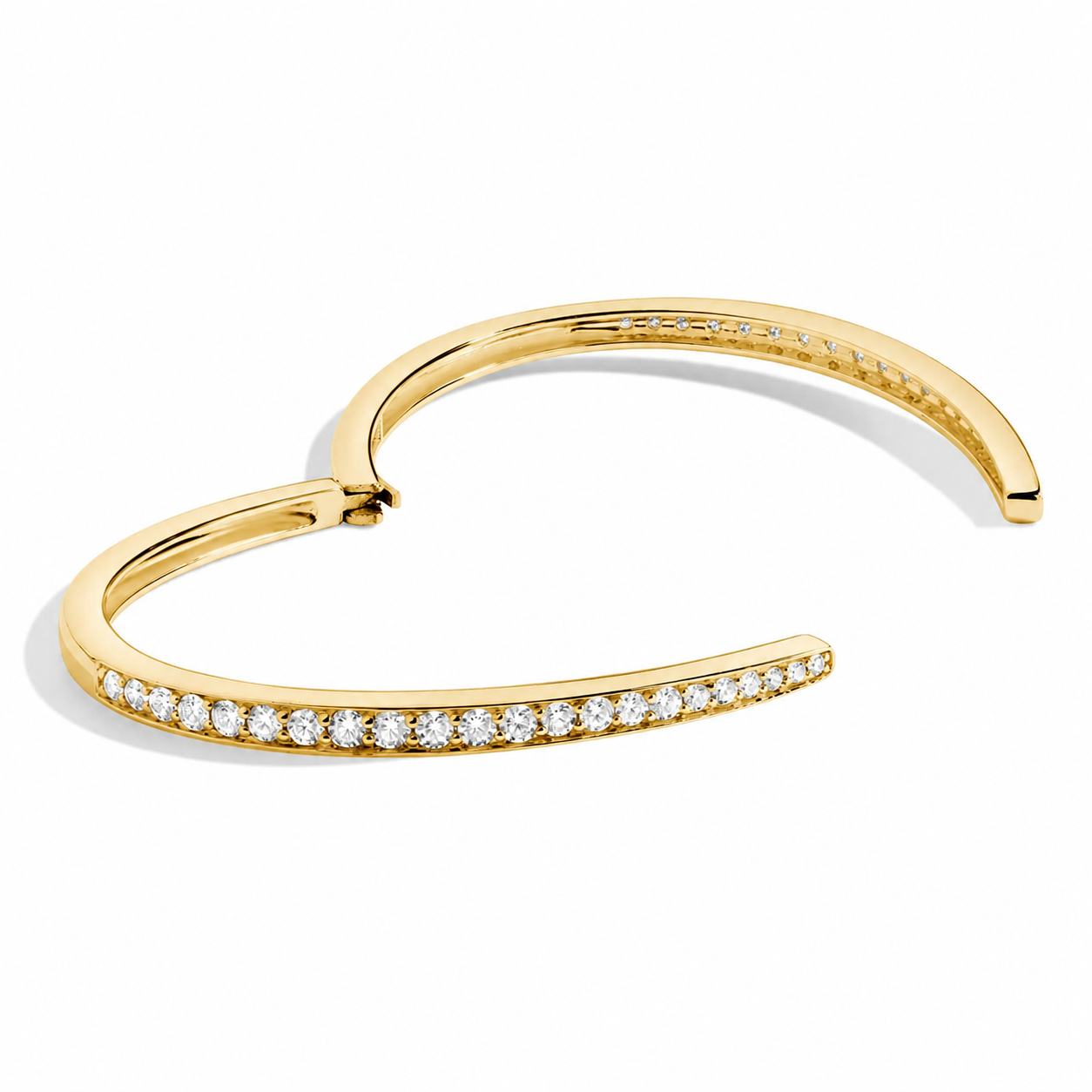 Bangle Round Cut Lab Grown Diamond ✧ 2 Carat