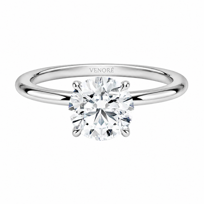 Round Cut Solitaire Lab Grown Diamond Ring ✧ 1-4 Carat