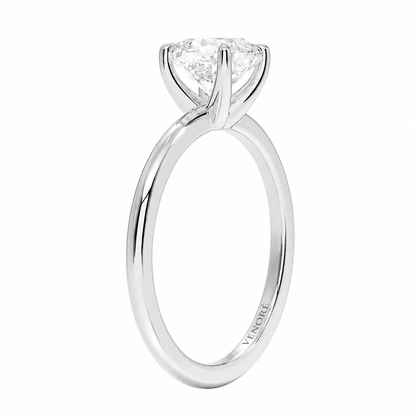 Princess Cut Solitaire Lab Grown Diamond Ring ✧ 1-4 Carat