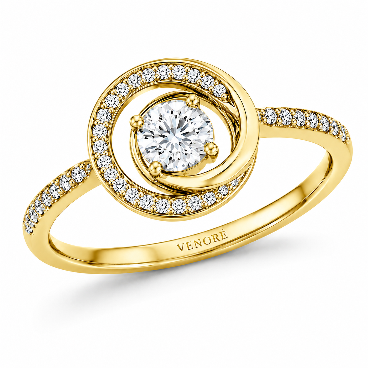 Venoré Privé - Round Cut Lab Grown Diamond Ring ✧ 1-4 Carat