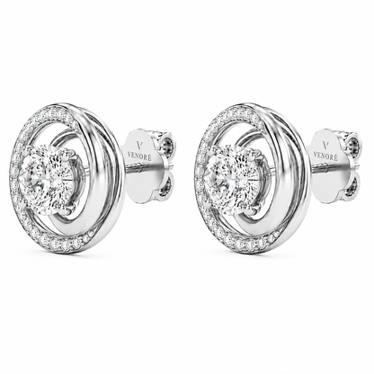 Venoré Privé - Round Cut Lab Grown Diamond Earrings ✧ 1-4 Carat