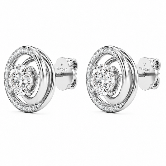Venoré Privé - Round Cut Lab Grown Diamond Earrings ✧ 1-4 Carat