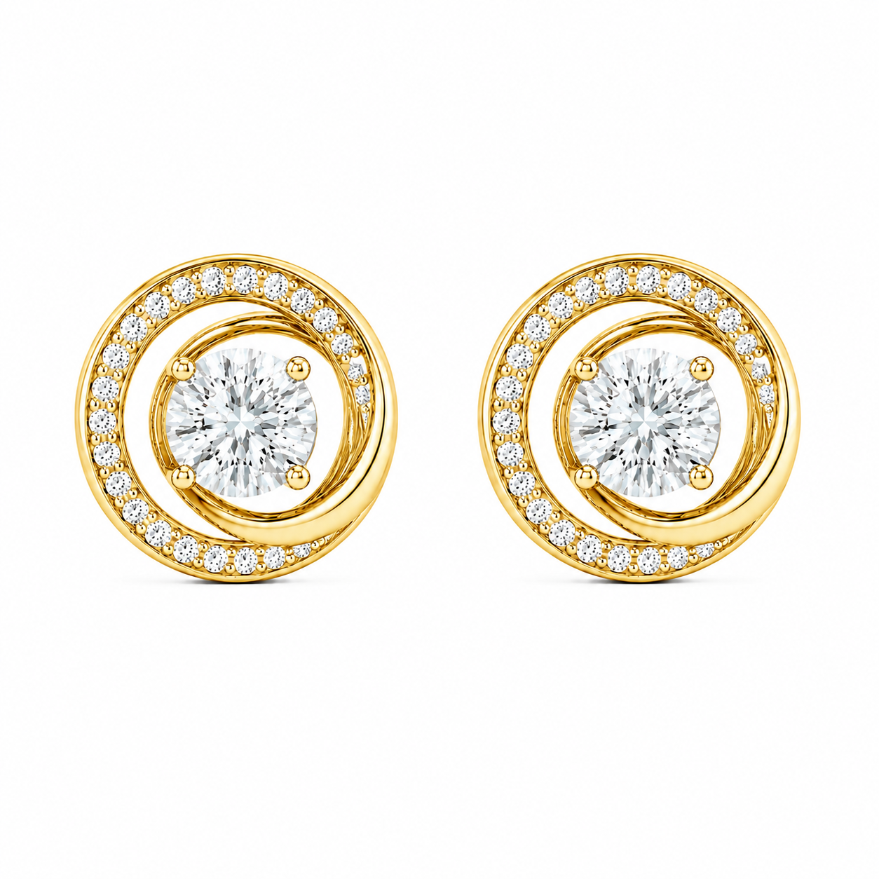 Venoré Privé - Round Cut Lab Grown Diamond Earrings ✧ 1-4 Carat