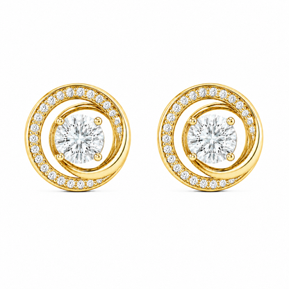 Venoré Privé - Round Cut Lab Grown Diamond Earrings ✧ 1-4 Carat