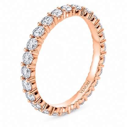 Full Eternity Ring With Shared Prong Setting Round Cut Lab Grown Diamonds ✧ 1.6 Carat