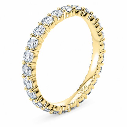 Full Eternity Ring With Shared Prong Setting Round Cut Lab Grown Diamonds ✧ 1.6 Carat