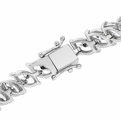 Marquise Cut Tennis Bracelet Lab Grown Diamond ✧ 3 & 5 Carat