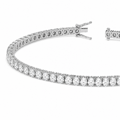 Classic Tennis Bracelet Oval Cut Lab Grown Diamond ✧ 3-5 Carat