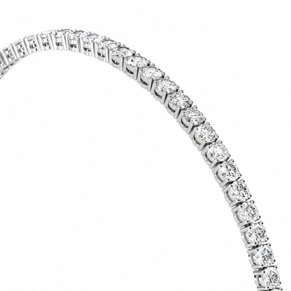 Classic Tennis Bracelet Round Cut Lab Grown Diamond ✧ 1-5 Carat