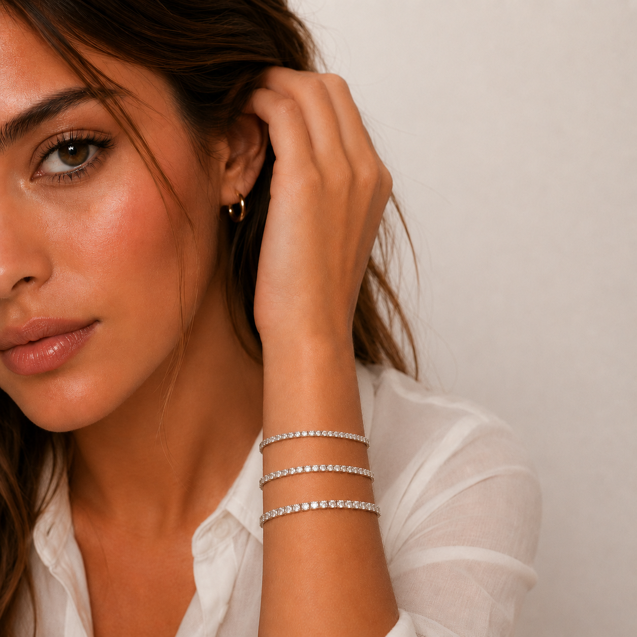 Classic Tennis Bracelet Oval Cut Lab Grown Diamond ✧ 3-5 Carat