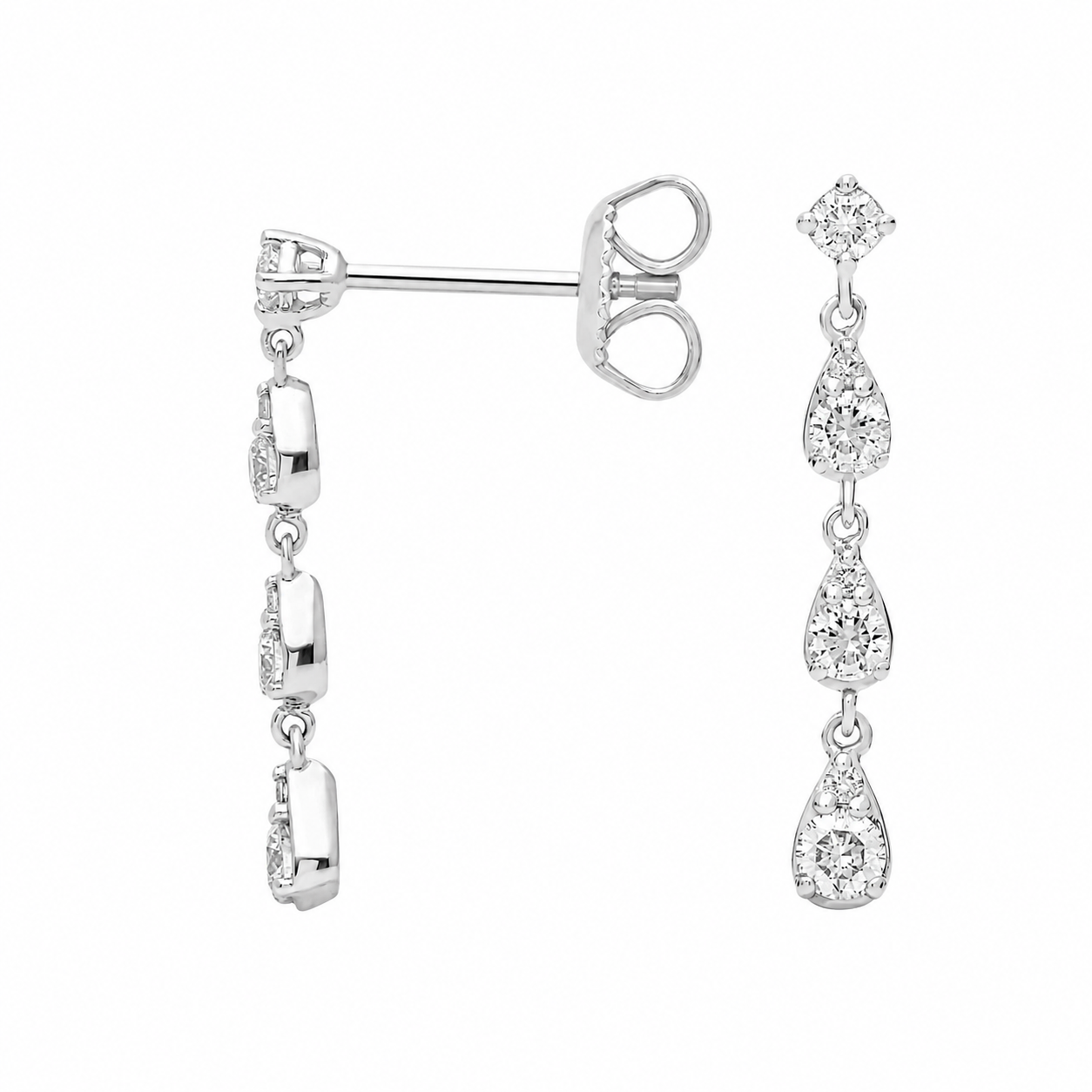 Élodie Lab Grown Diamond Drop Earrings ✧ 0.4 Carat