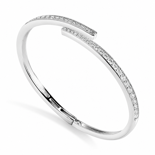 Bangle Round Cut Lab Grown Diamond ✧ 2 Carat