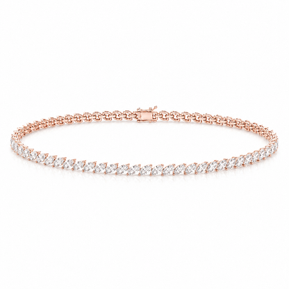 Marquise Cut Tennis Bracelet Lab Grown Diamond ✧ 3 & 5 Carat