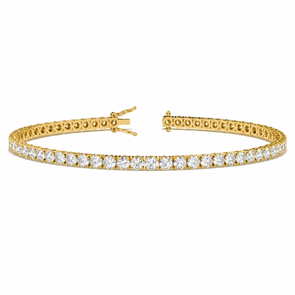 Classic Tennis Bracelet Round Cut Lab Grown Diamond ✧ 1-5 Carat