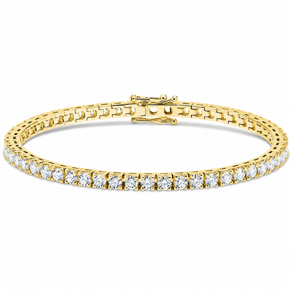 Italian Tennis Bracelet Round Cut Lab Grown Diamond ✧ 1-5 Carat