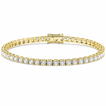 Italian Tennis Bracelet Round Cut Lab Grown Diamond ✧ 1-5 Carat
